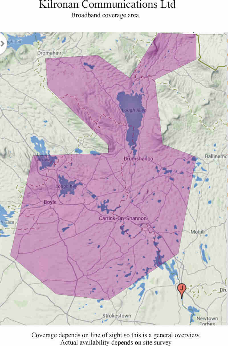 Kilcom Coverage Map